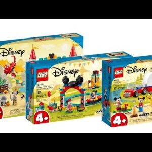 All LEGO Disney Mickey & Friends sets 2022 Compilation/Collection Speed Build