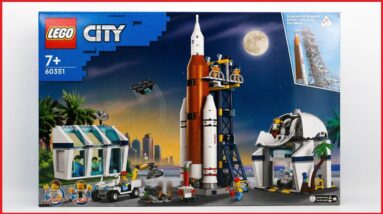 LEGO City 60351 Rocket Launch Centre Speed Build