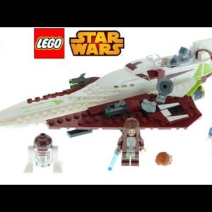 LEGO Star Wars 75333 Obi Wan Kenobi's Jedi Starfighter Speed Build