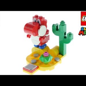 LEGO Super Mario 71410 Red Yoshi Character Pack Series 5 Speed Build