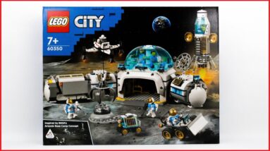 LEGO City 60350 Lunar Research Base Speed Build