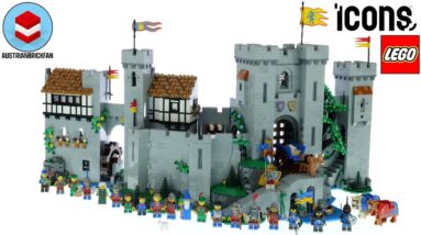 LEGO Icons 10305 Lion Knights' Castle Speed Build