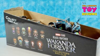 Marvel Black Panther Wakanda Forever Collectors Bag Clip Opening Review | PSToyReviews