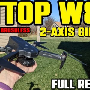 Attop W80 "Wolvy Pro" 2-axis gimbal 4K GPS Drone Review