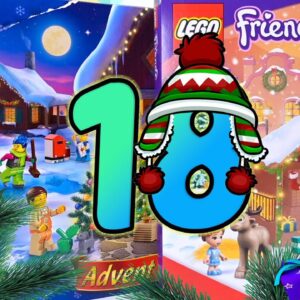 On the 18th day of Christmas.....opening Lego Friends & City advent calendars 2022