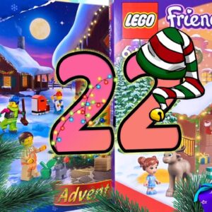 Day 22! 🎄🎁🎅🏻 Opening Lego Friends & City advent calendars 2022