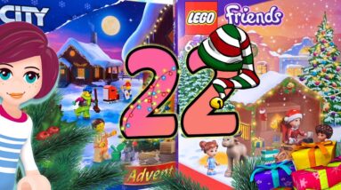 Day 22! 🎄🎁🎅🏻 Opening Lego Friends & City advent calendars 2022