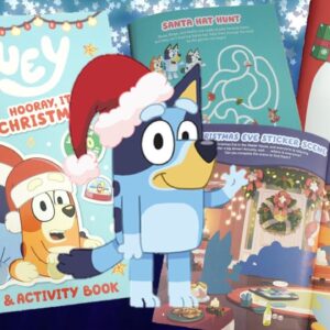 Bluey Christmas Sticker and Activity Book