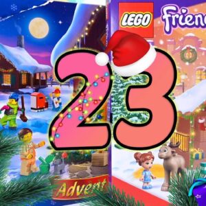 Almost there! Opening door 23 of Lego Friends & City advent calendars 2022