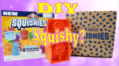 Making Squishies with Elmer's Easy DIY Squishy Kit