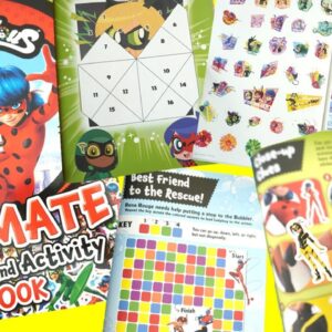 Miraculous Ladybug Ultimate Sticker and Activity Books