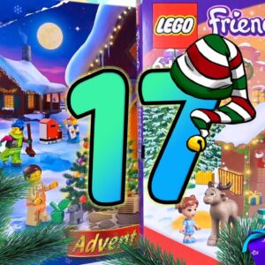 Opening door 17 of Lego Friends & City advent Calendars 2022