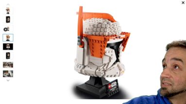 LEGO Star Wars Clone Commander Cody (Phase I) Helmet official pics & thoughts! 75350