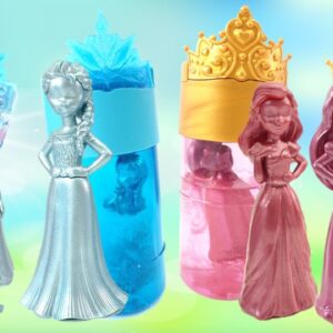 Disney Princess and Frozen Dolls Color Reveal Compilation