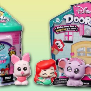 Disney Doorables Multipeek Series 9 and Twist Reveal Squish’alots Series 1