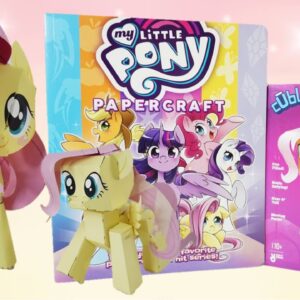 3D Fluttershy My Little Pony Papercraft