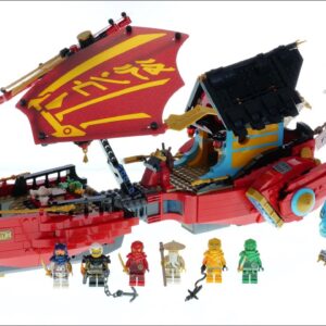 LEGO Ninjago 71797 Destiny’s Bounty – Race Against Time – LEGO Speed Build Review – fixed video