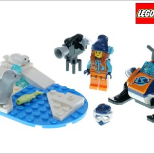 LEGO City 60376 Arctic Explorer Snowmobile - LEGO Speed Build Review