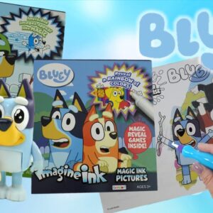 Mega Pack Bluey and Bingo Imagine Ink Activity Coloring Book