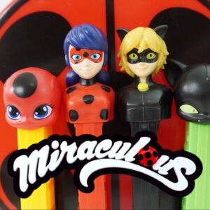 Miraculous Ladybug PEZ Dispenser and Activity Kit