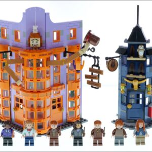 LEGO Harry Potter 76422 Diagon Alley Weasleys’ Wizard Wheezes – LEGO Speed Build Review