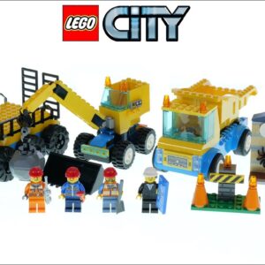 LEGO City 60391 Construction Trucks and Wrecking Ball Crane – LEGO Speed Build Review