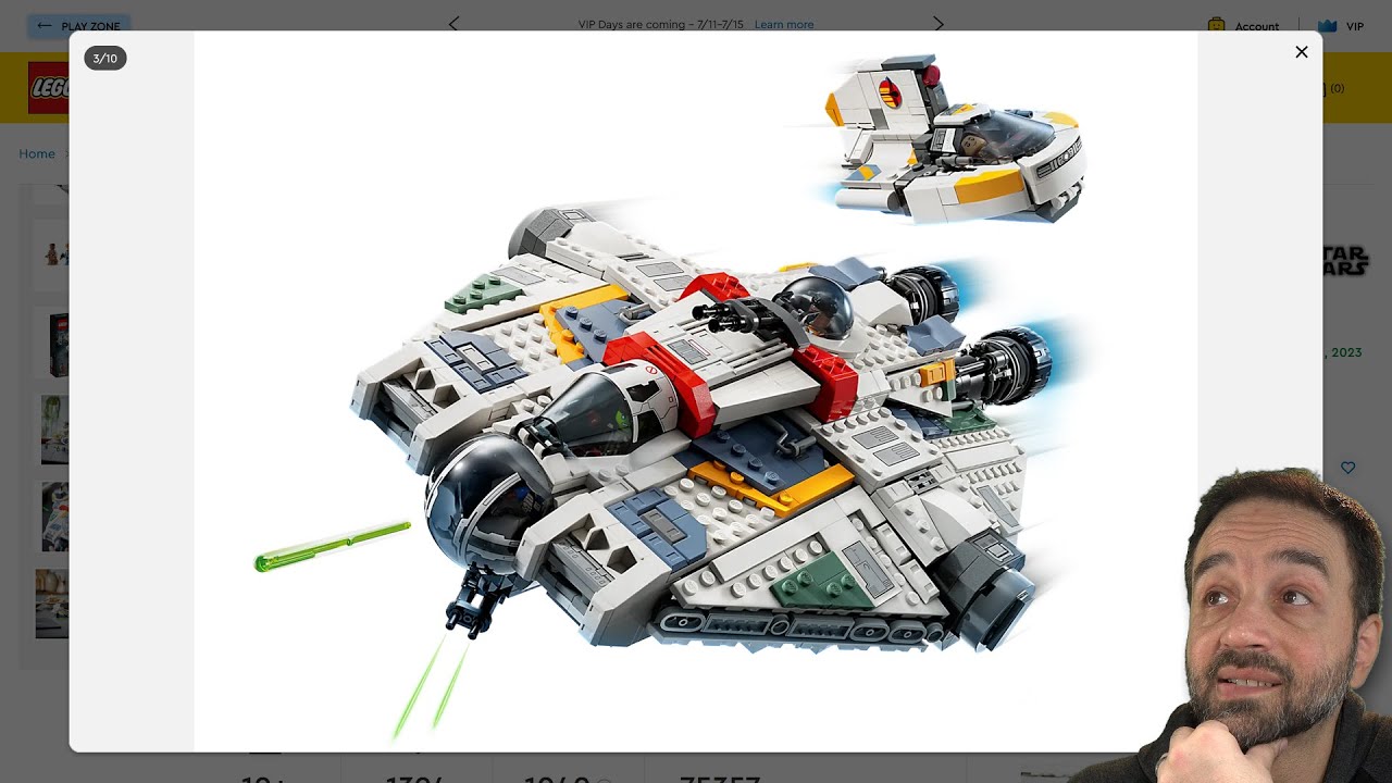 LEGO Star Wars Ghost & Phantom II official 75357 reveal & thoughts! Ahsoka series pre-hype engaged