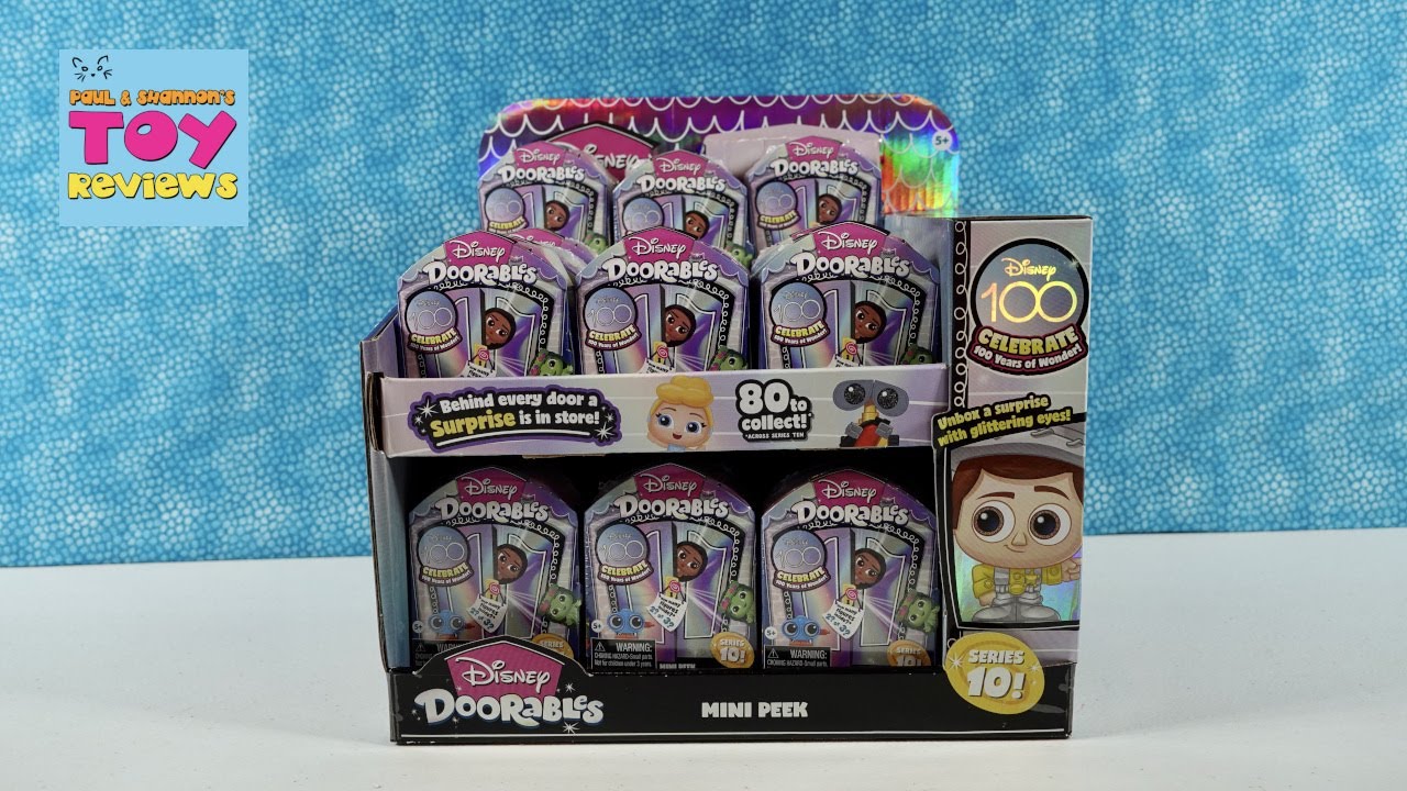 Disney Doorables Series 10 Mini Peek Blind Box Opening | PSToyReviews