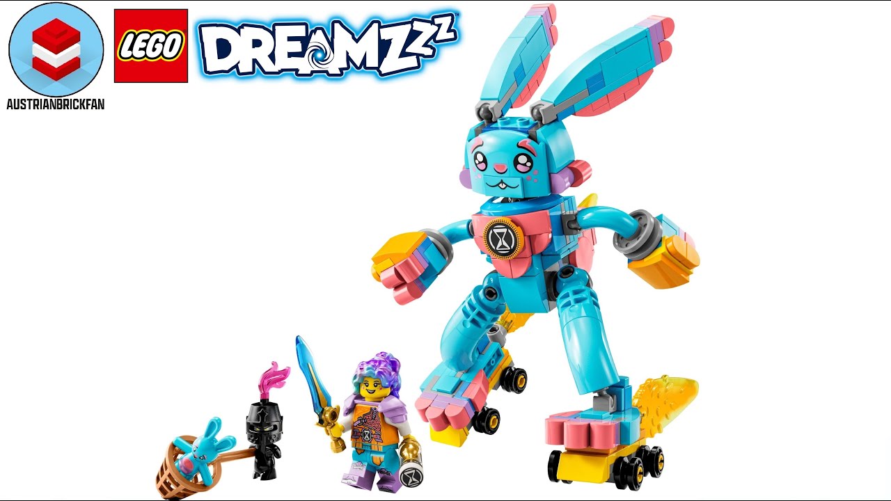 LEGO DREAMZzz 71453 Izzie and Bunchu the Bunny – LEGO Speed Build Review