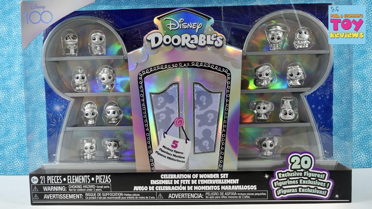 Disney Doorables 100 Celebration Of Wonder Figure Unboxing Review | PSToyReviews