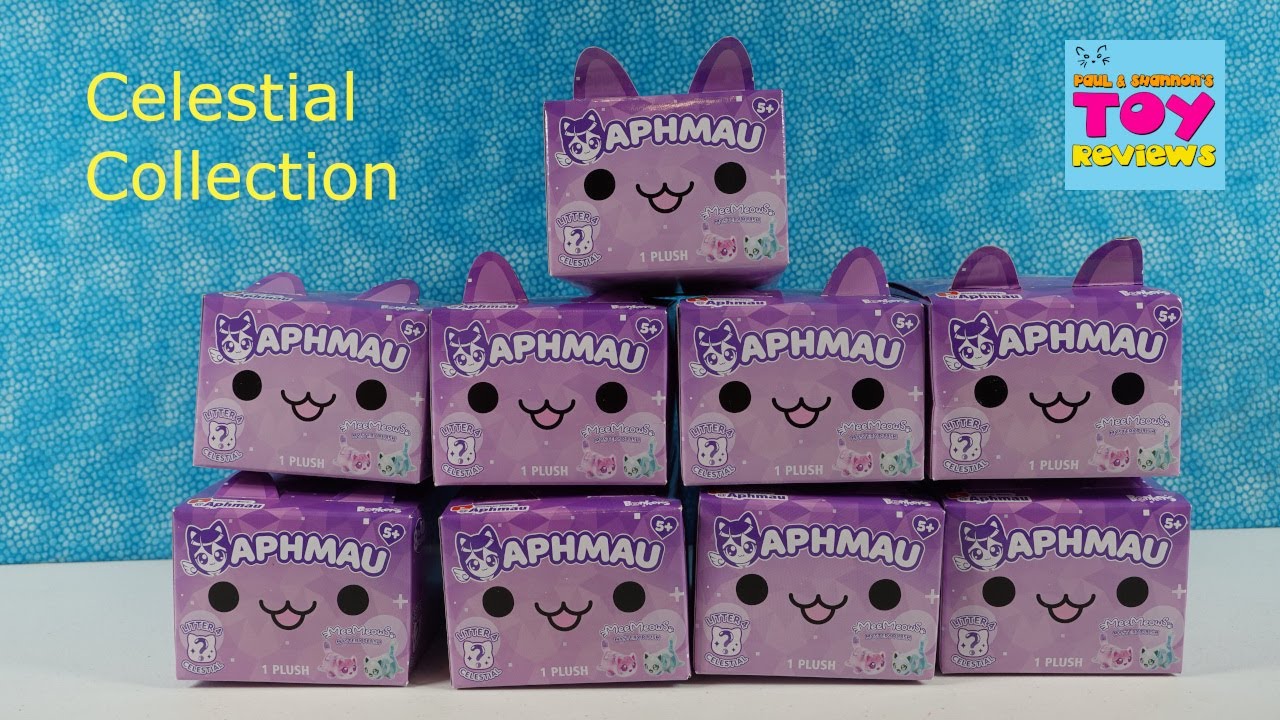 Aphmau Litter 4 Celestial MeeMeows Plush Unboxing | PSToyReviews