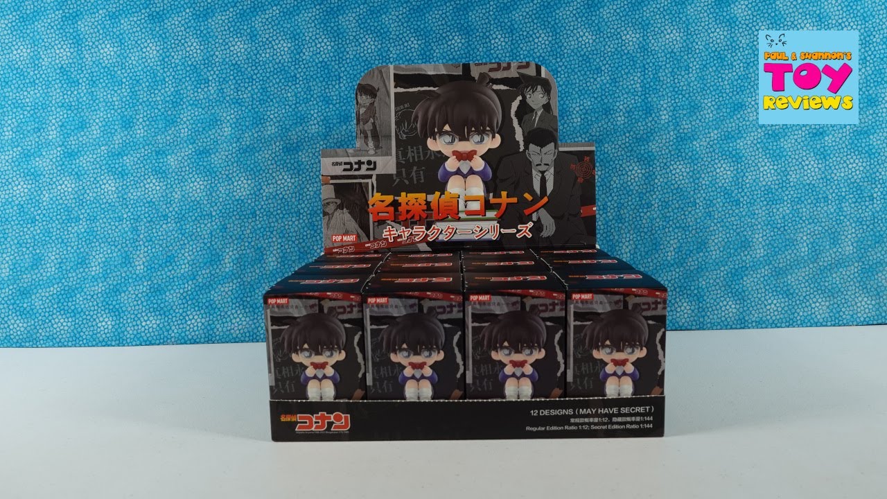 Detective Conan Blind Box Pop Mart Figures Unboxing Review | PSToyReviews