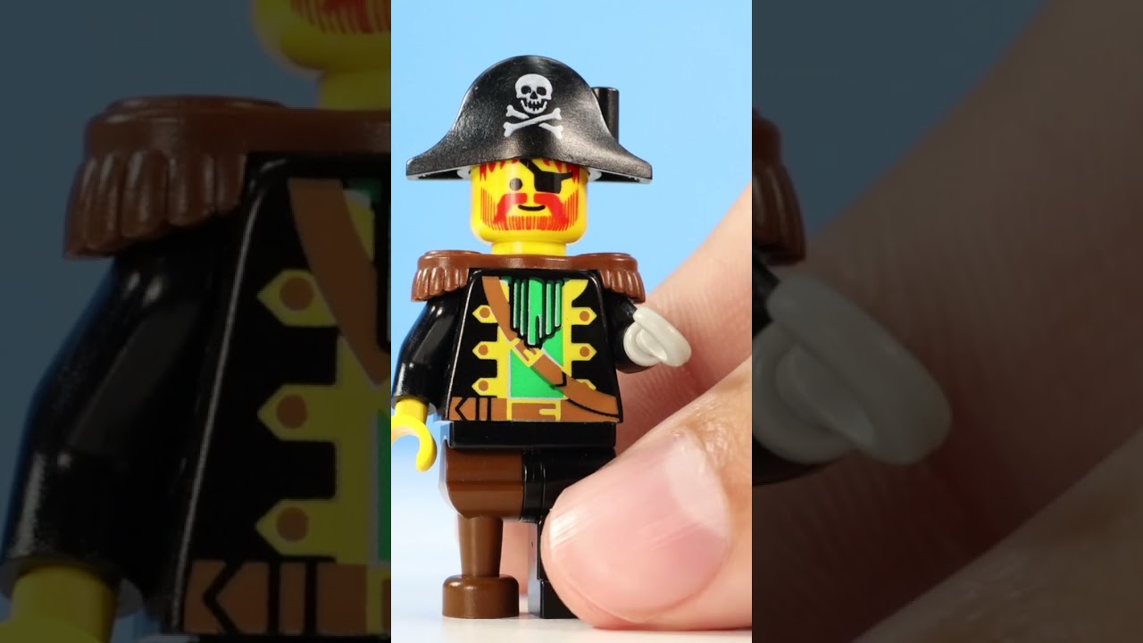 ICONIC LEGO PIRATE MINIFIGURE | AI WAR Day 35