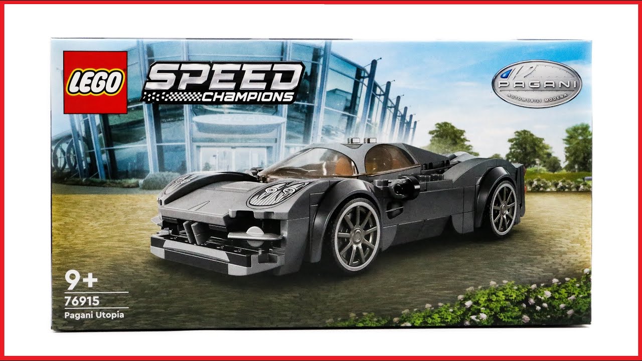 LEGO Speed Champions 76915 Pagani Utopia Speed Build