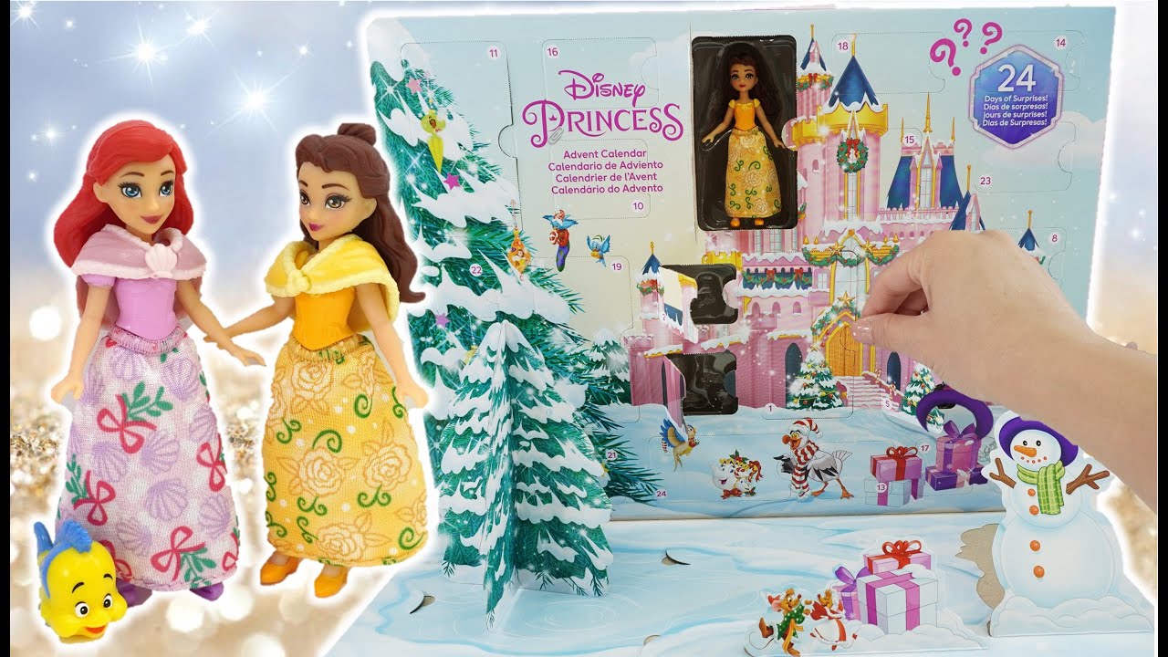 24 Days of Disney Princess Toys 2023 Advent Calendar