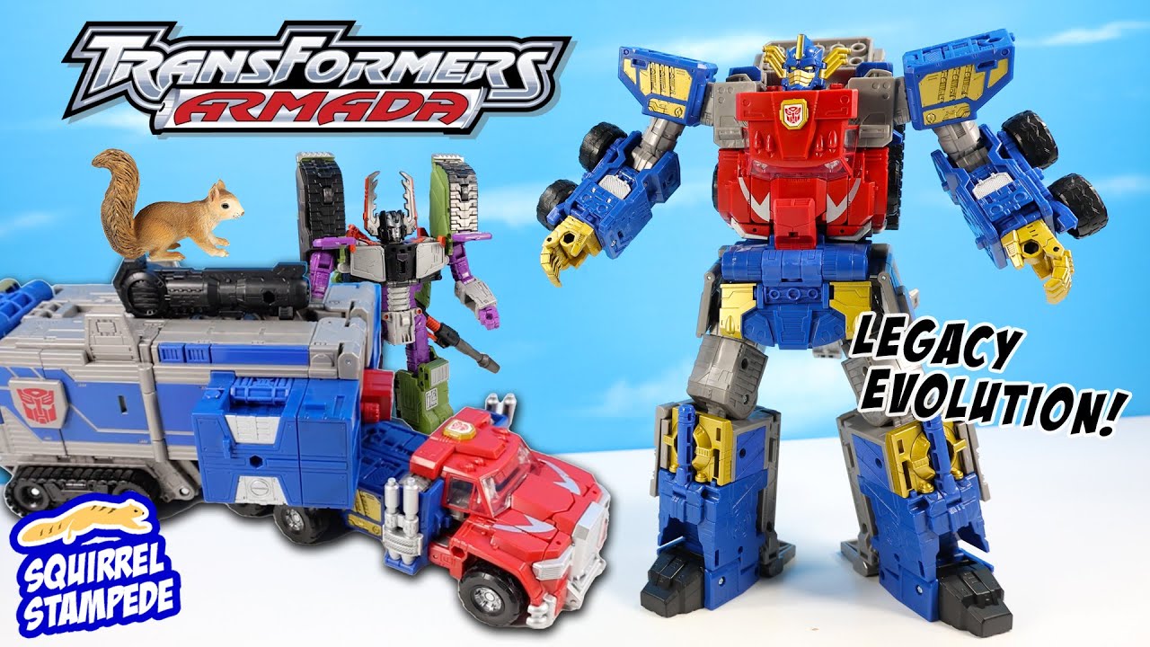 Transformers Legacy Evolution Armada Universe Optimus Prime & Megatron Review