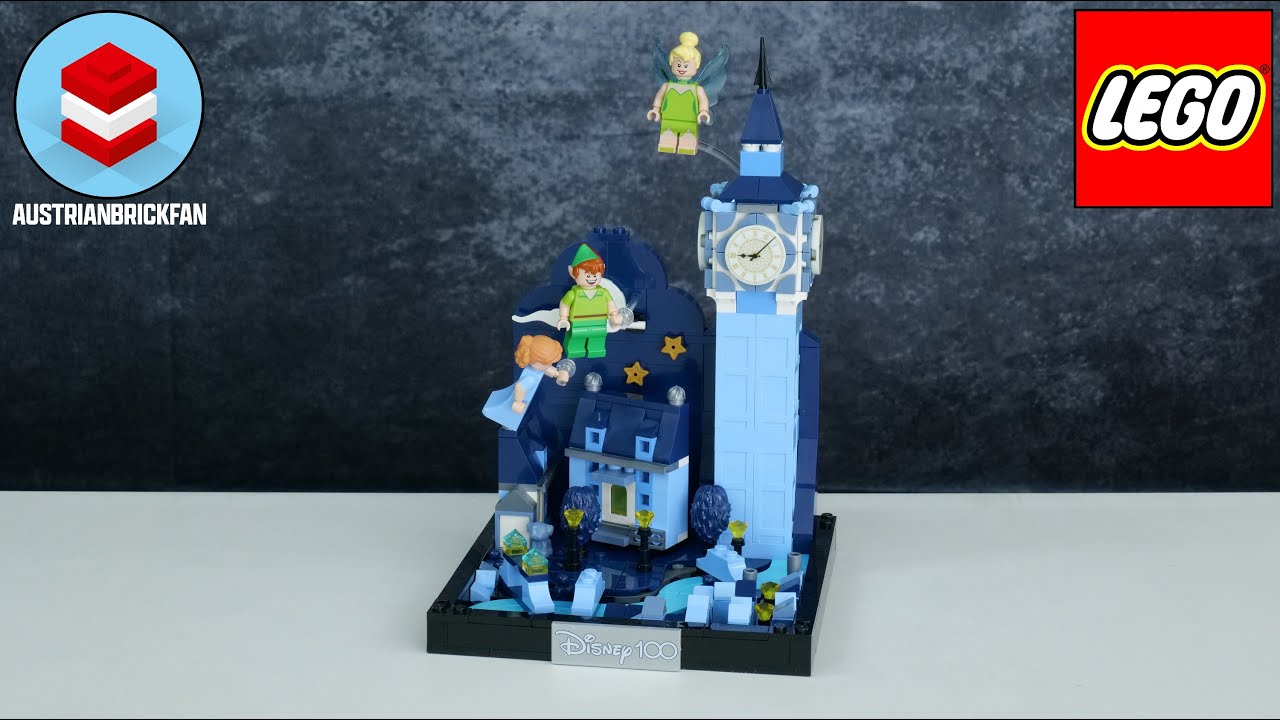 LEGO Disney 43232 Peter Pan & Wendy’s Flight over London Speed Build Review