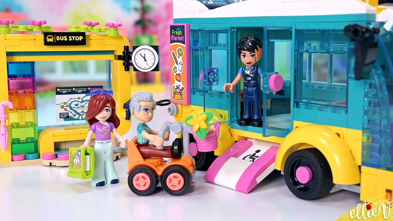 Heartlake City Bus 🚌 Lego Friends review & build