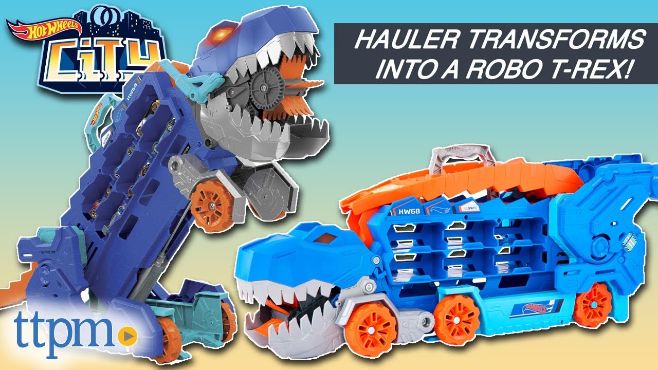 Hot Wheels City Ultimate T-Rex Transporter