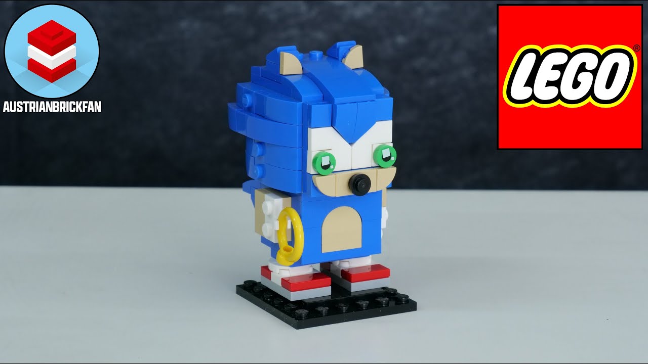 LEGO Brickheadz 40627 Sonic the Hedgehog Speed Build Review