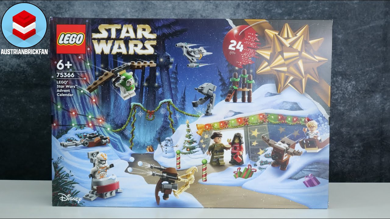 LEGO Star Wars 75366 Star Wars Advent Calendar 2023 Speed Build Review