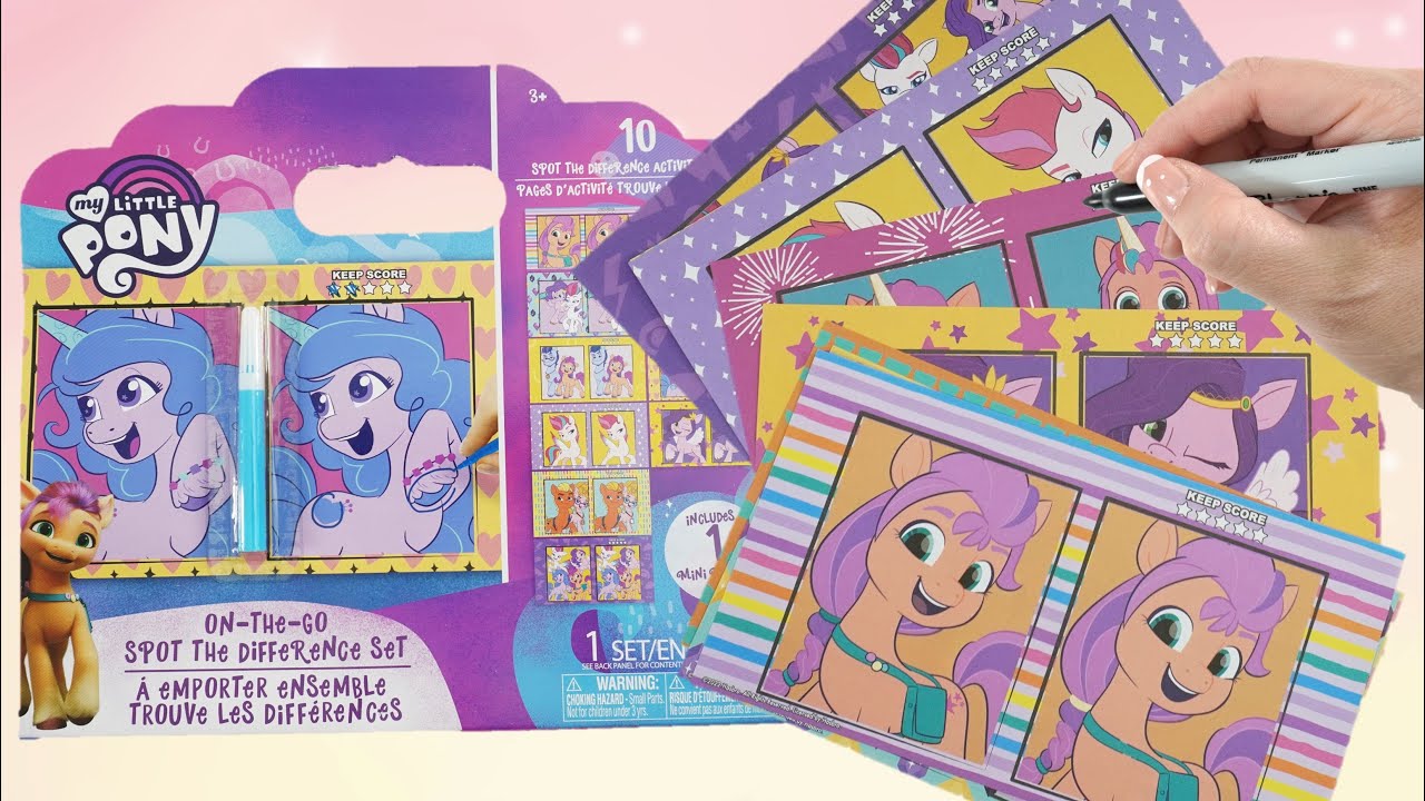 My Little Pony Spot the Difference Activity Book