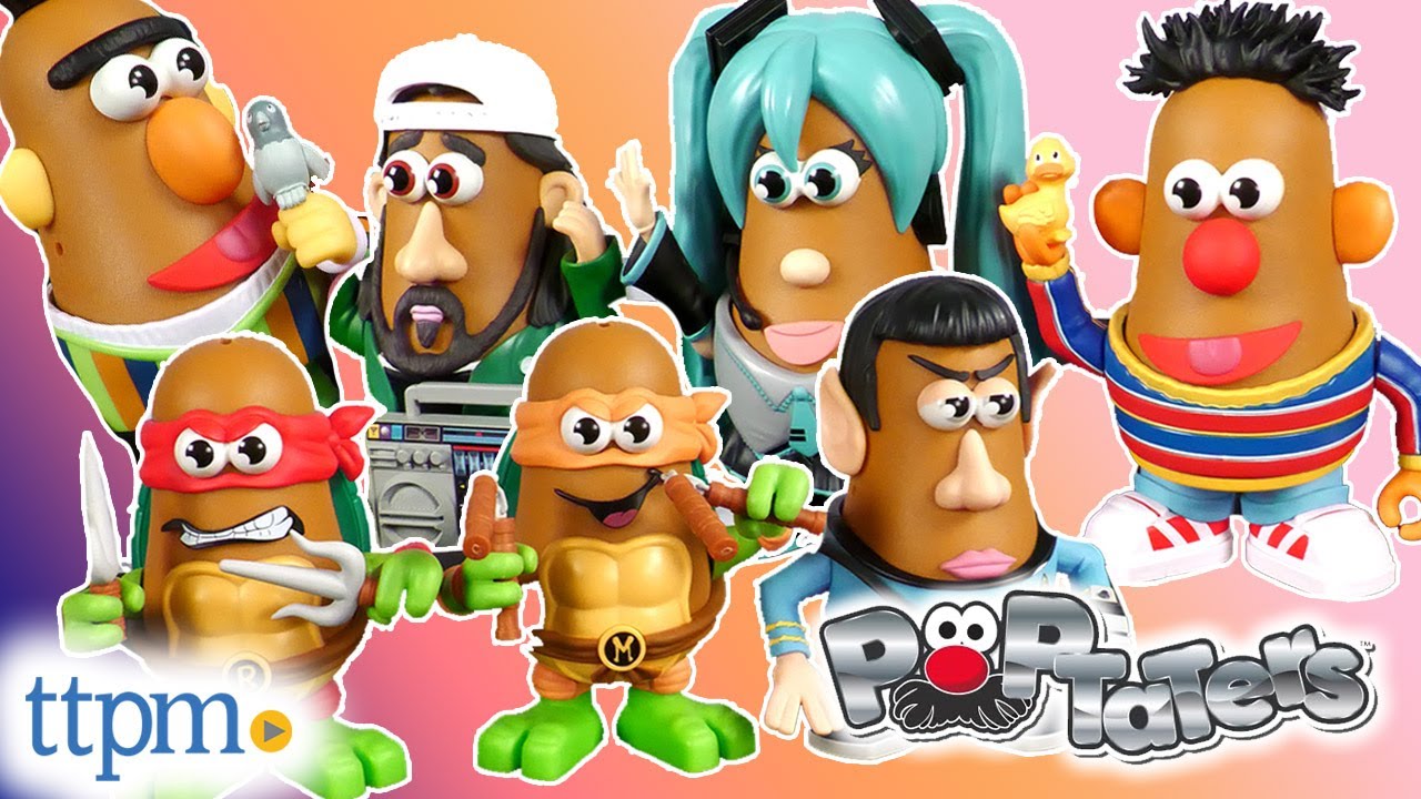 Poptaters 2023 Assortment – TMNT, Sesame Street, Silent Bob, & More