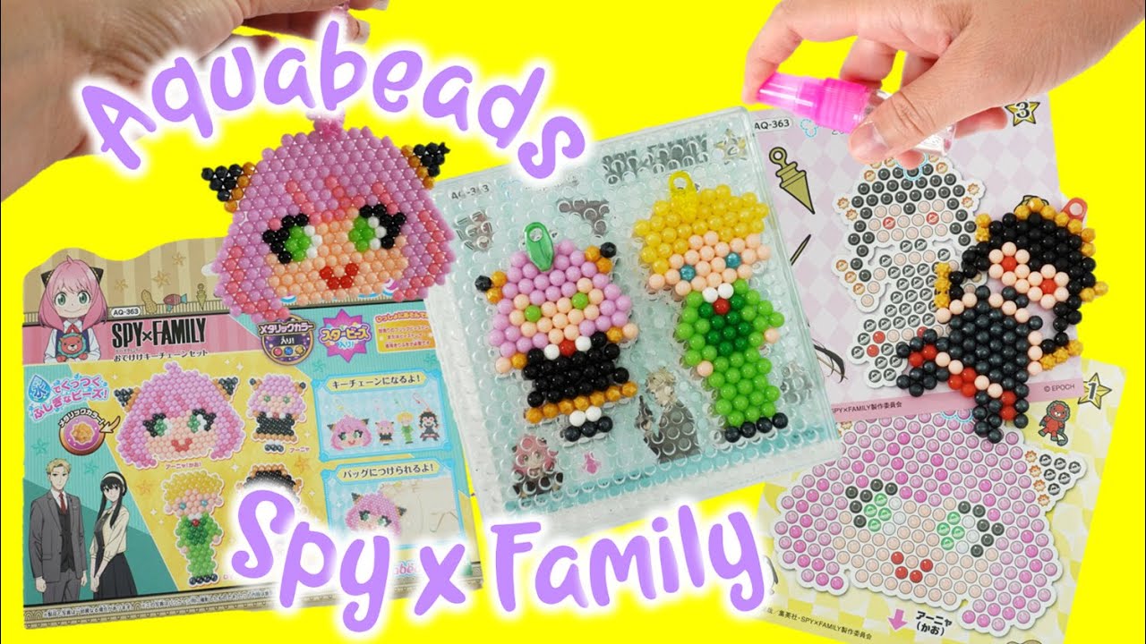 Spy x Family Aquabeads DIY Arts and Crafts