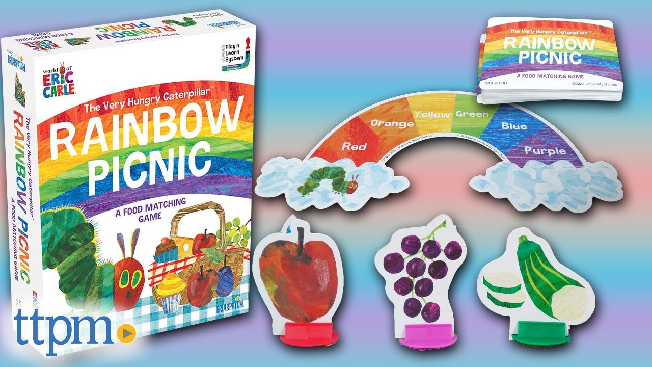 The Very Hungry Caterpillar Rainbow Picnic Game