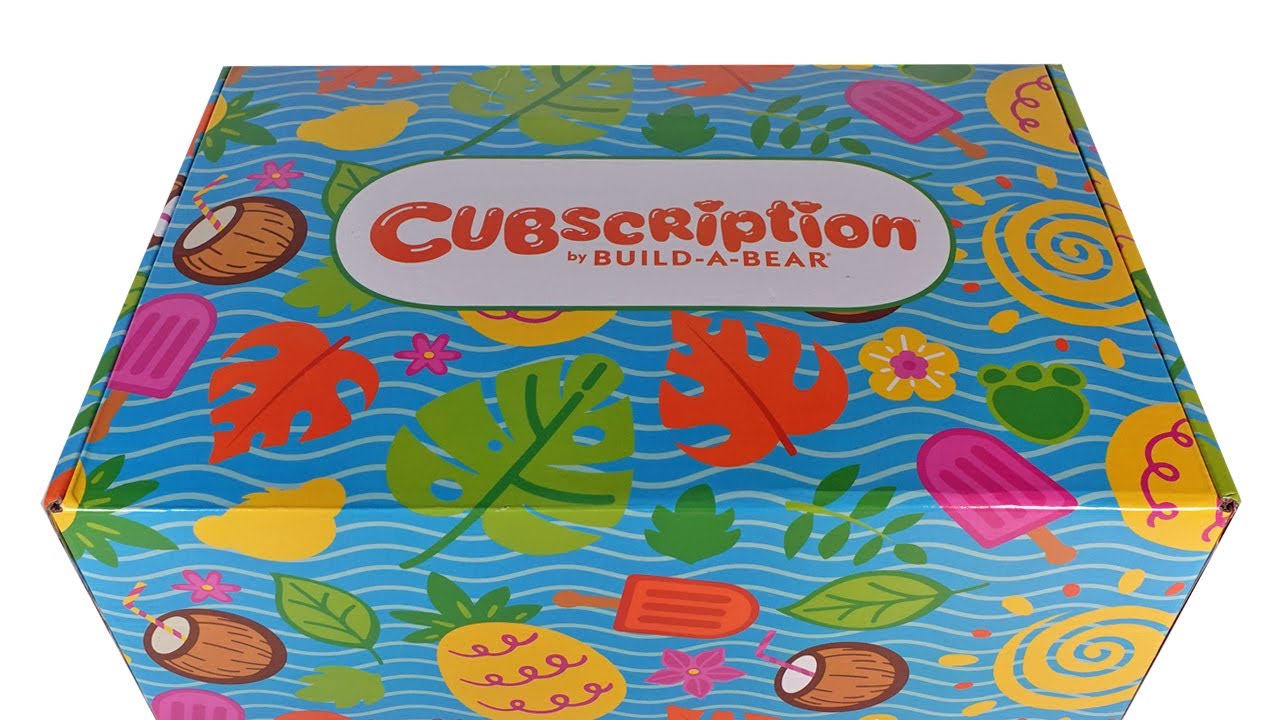 Cubscription by Build a Bear Summer 2023 Summer Fun Box Unboxing Review