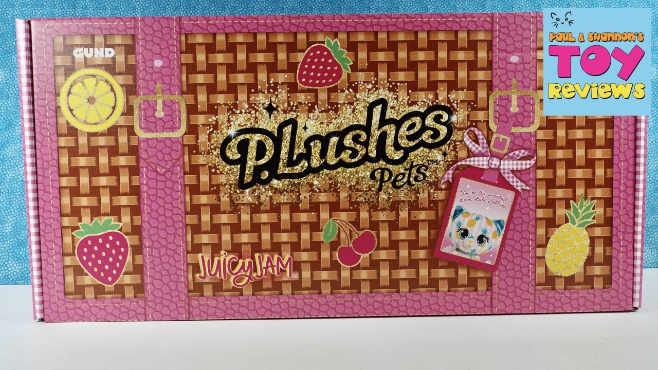 P.Lushes Pets Juicy Jam Scented Plush Surprise Box Opening | PSToyReviews