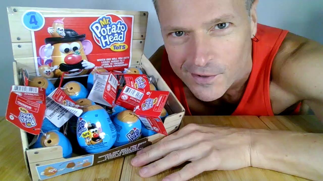 Mr. Potato Head Tots Series 4 Complete Case Set Dollar Tree Blind Box Unboxing Review