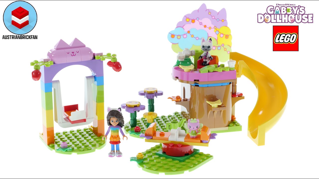 LEGO Gabby´s Dollhouse 10787 Kitty Fairy's Garden Party - LEGO Speed Build Review