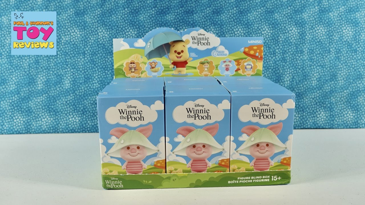 Disney Winnie The Pooh Blind Box Figure Opening Review | PSToyReviews